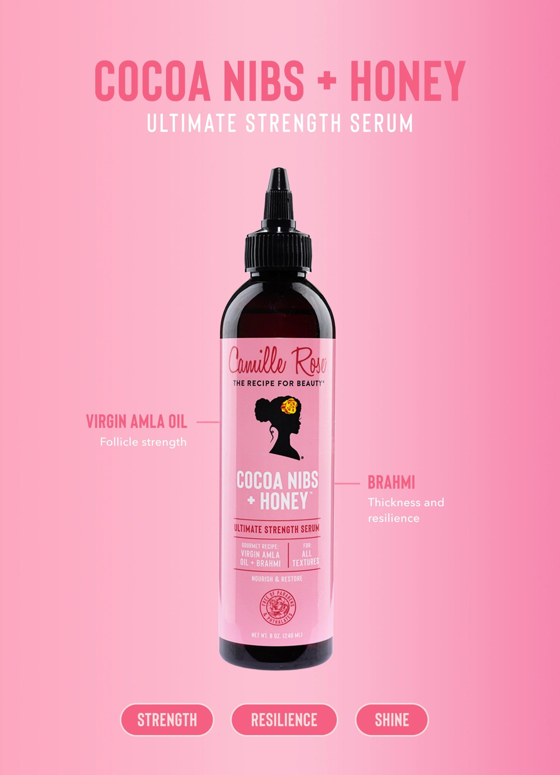 Cocoa Nibs + Honey Ultimate Strength Serum - Image 4