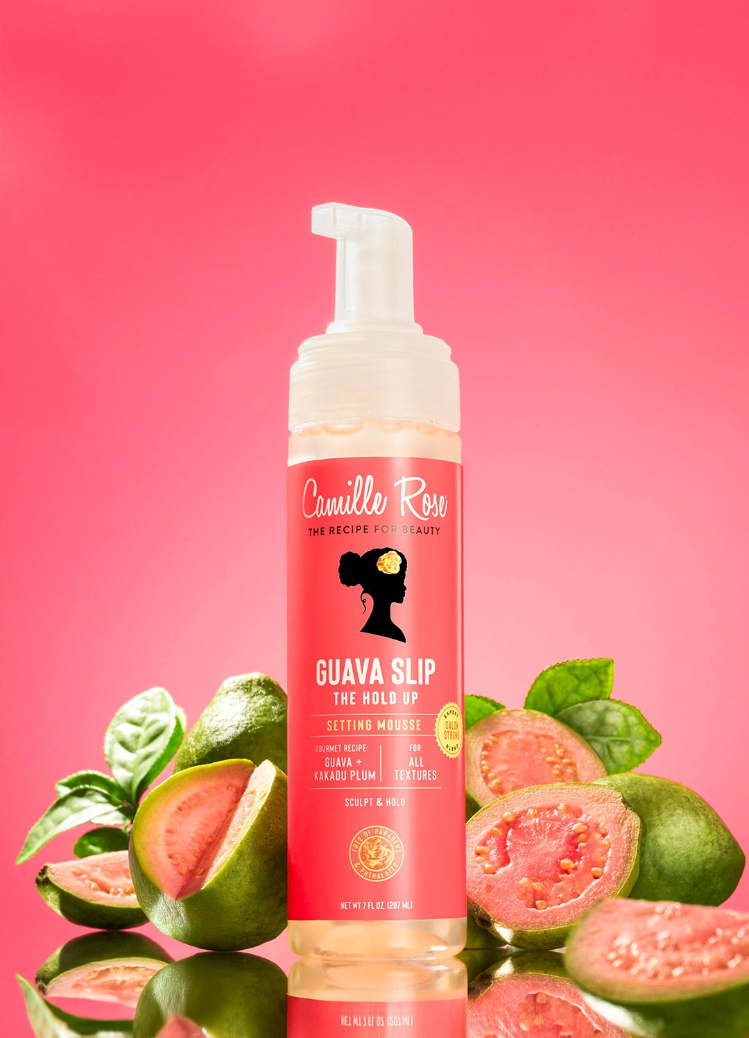 Guava Slip Style & Set Hard Hold Up Mousse - Image 3