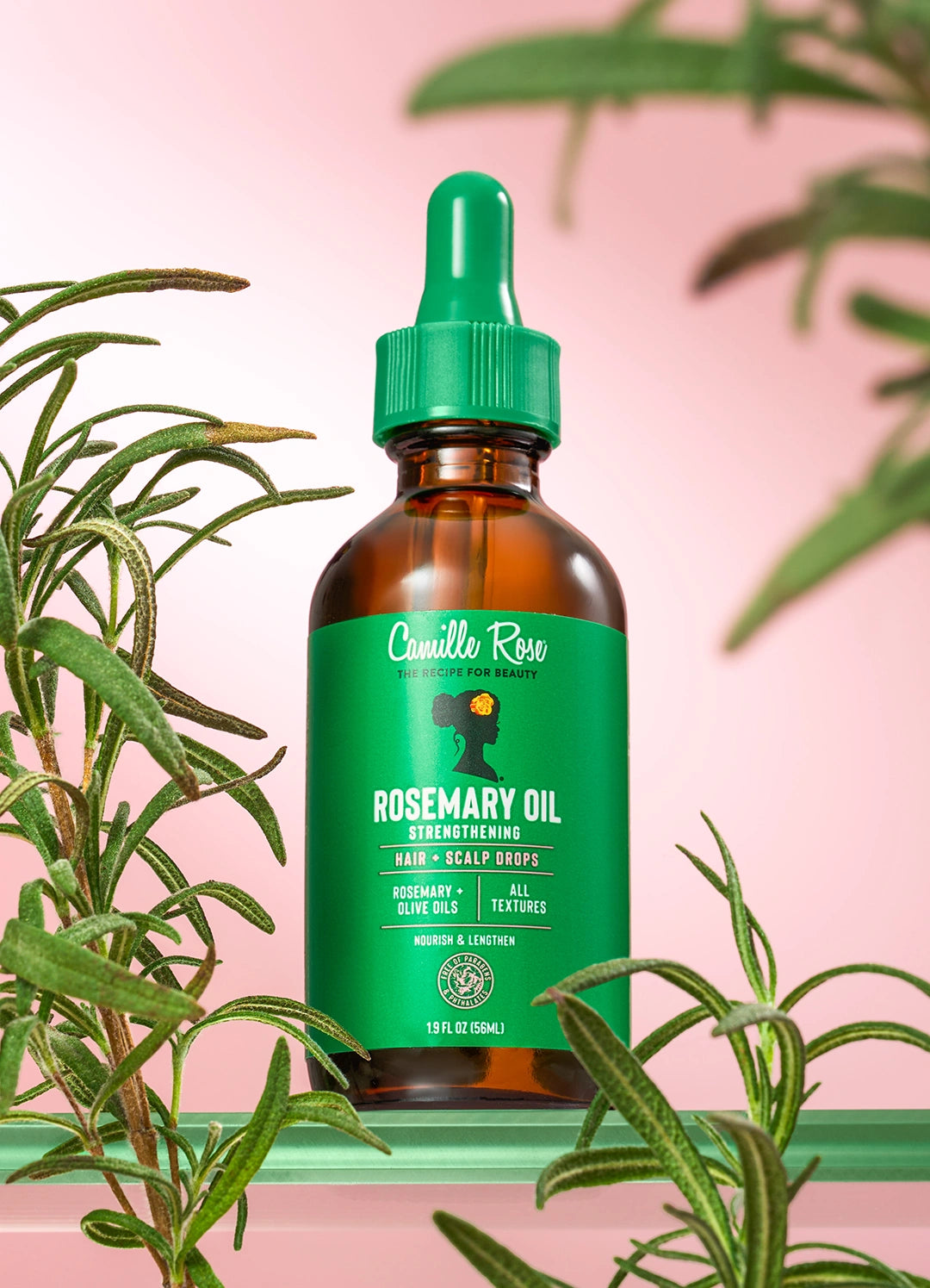 Rosemary Oil Strengthening Hair & Scalp Drops - Image 3